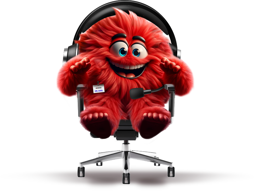 Furry in Office Chair